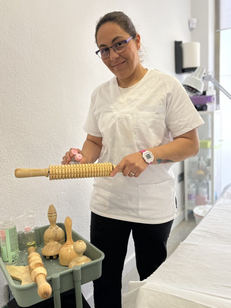 Maderoterapia con Belén Baños en Benidorm, L'Alfàs del Pi, Villajoyosa, La Nucia , El Albir
